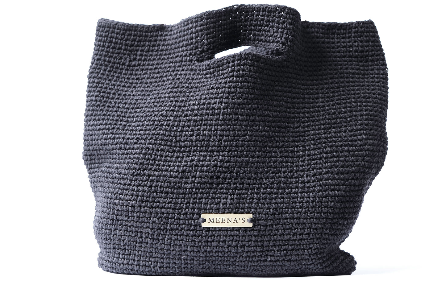Black Crochet Bag