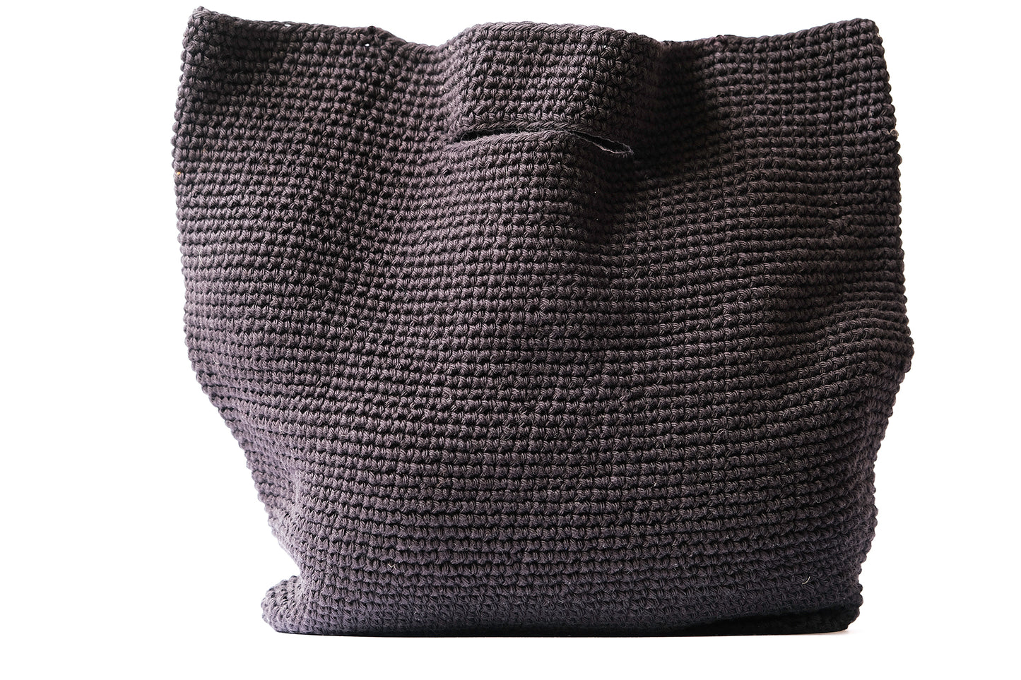Black Crochet Bag